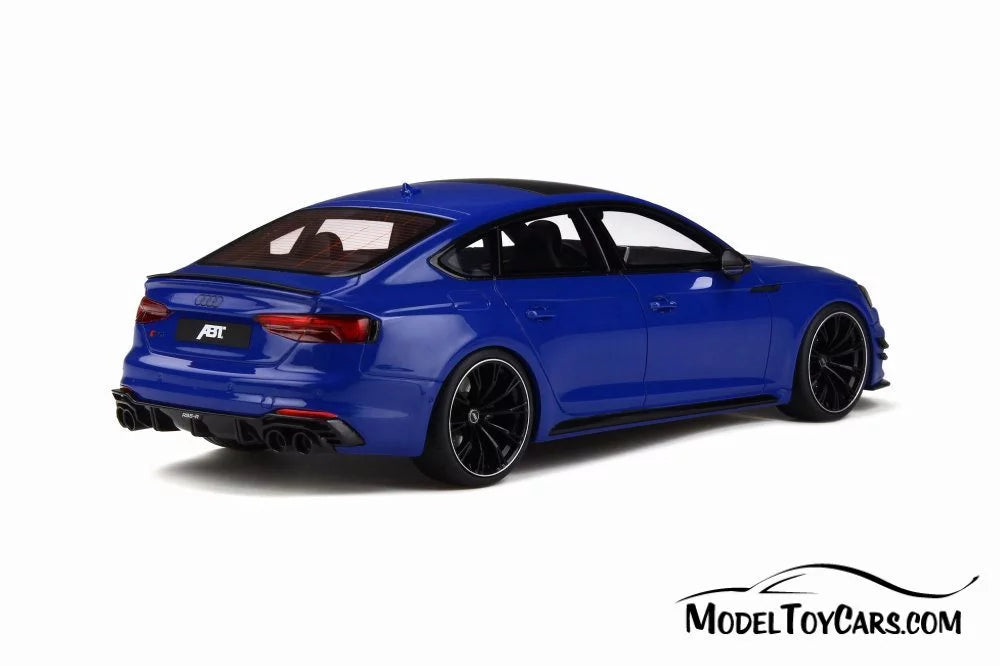 Car Sportback Hardtop, TT GT Model - Audi Spirit - Toy scale Resin 2019 Blue GT273 ABT 1/18 RS-5