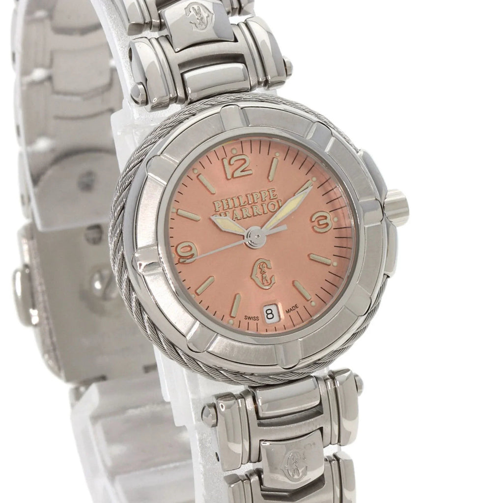 Ladies CHARRIOL Steel/SS Celtic PHILIPPE Stainless Watch (Good) Philippe Charriol 53.97.2617 Pre-Owned
