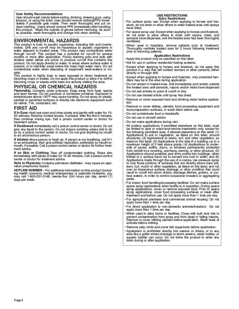 Pyrethrins With CB-80 Insecticide by can FMC Botanical oz Technologies 17 -