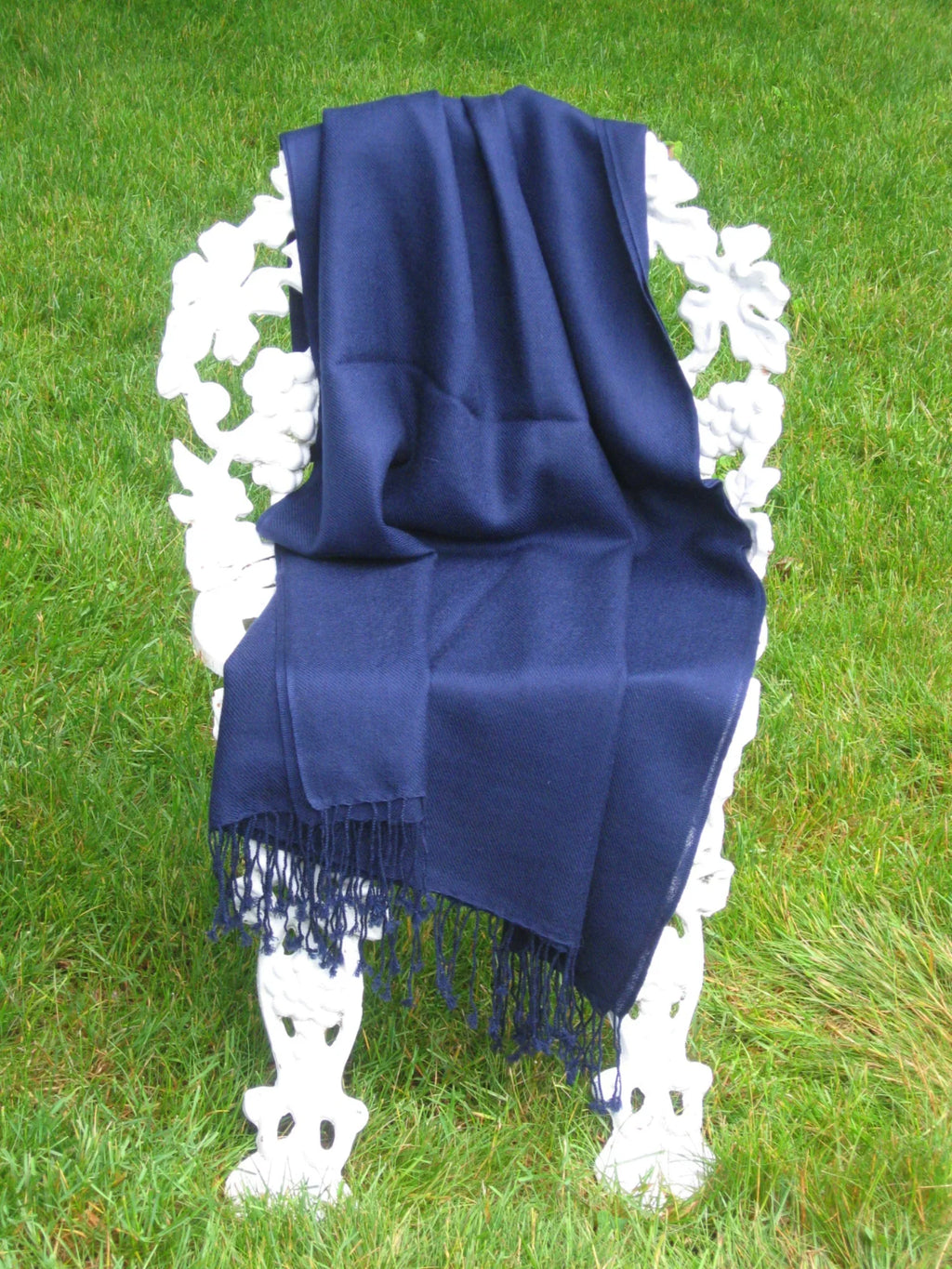 Shawl/Cashmere/Cashmere Scarf/Pashmina Scarf/Wool/Silk Scarf/Scarves/Shawl/Shawls/Stole/Wrap/Pashmina (Inky Navy)