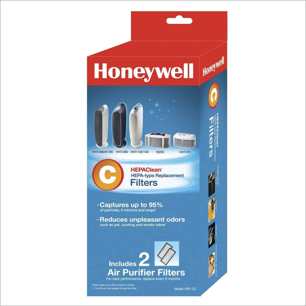 C 2 count 2 Honeywell HEPAClean Air, Filter, count,