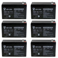 '- Evo 12V Pack SLA Scooter 6 500w Electric Battery for 9Ah The