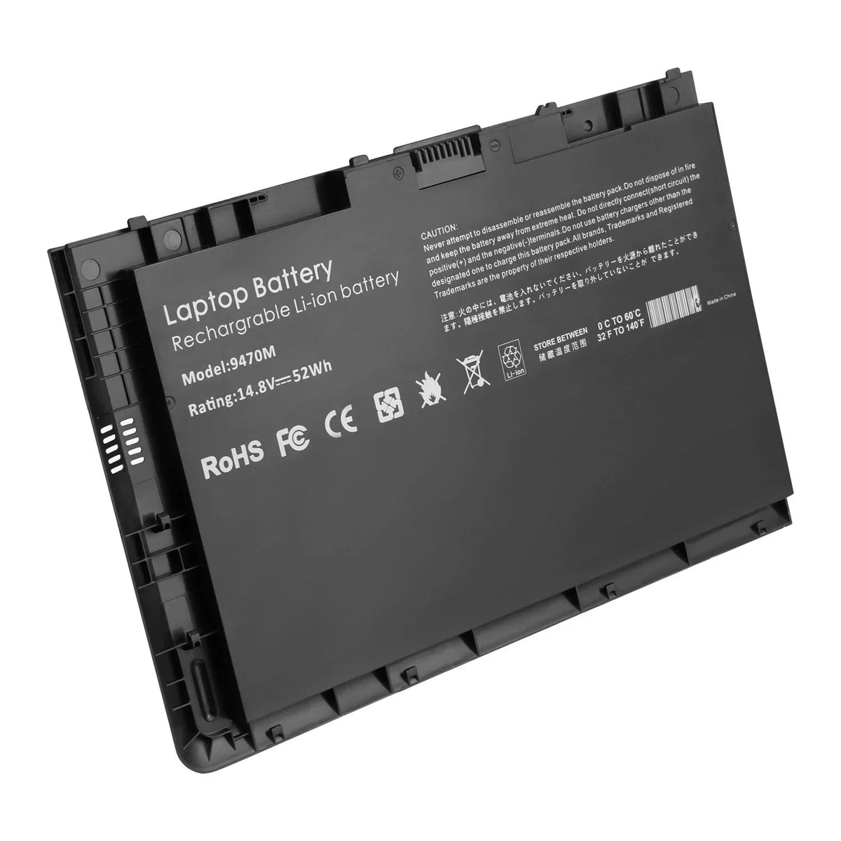 For Ultrabook BT04XL 9470m Series EliteBook Folio Battery HP