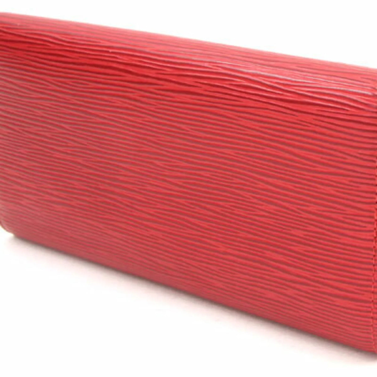 Tri-Fold Pre-Owned (Good) Tresor Ladies M63387 Castilean International Wallet Porto Epi Red