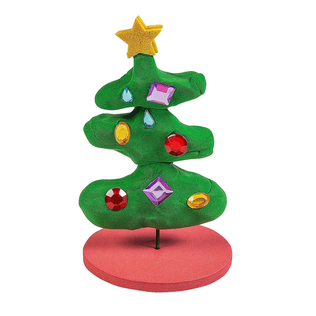 Craft Makes Fun Dry Christmas 12 Clay Express Kit Air Tree -