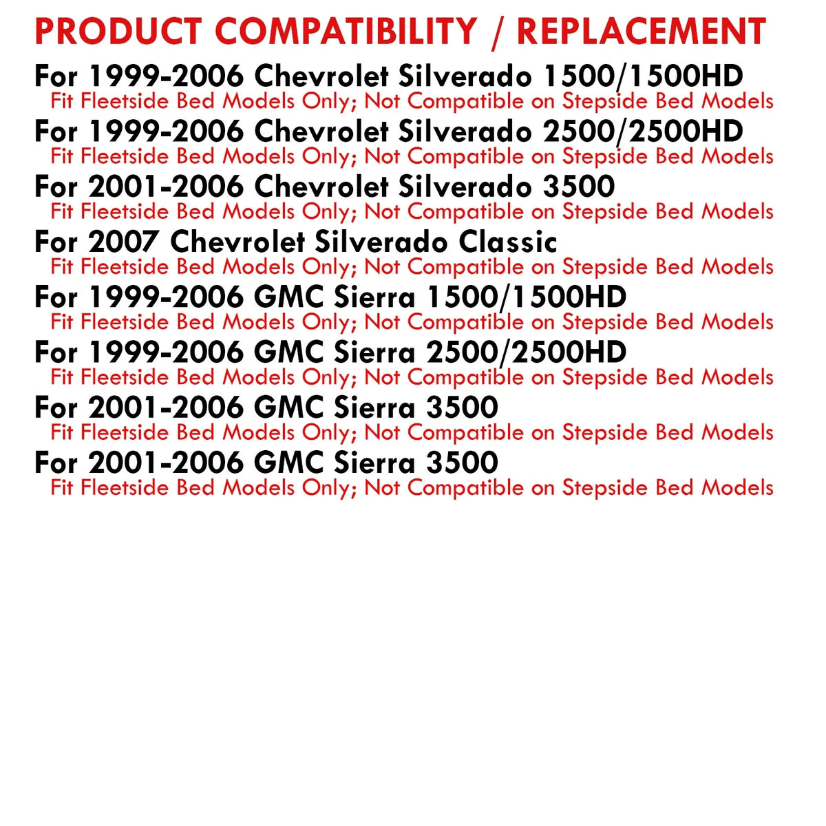 Lights Tail Silverado Compatible/Replacement Housing 1999 2001 Smoked Distributors Fleetside Pair GMC Signal Black 2006 2000 Lamps For Driving Sierra 2005 AJP Stop 2003 2002 Chevy Brake Lens 2004 LED