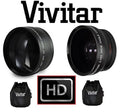 Lens Lens Panasonic Compatible) Set (58mm For Angle dimension & Wide Lumix 2-Pc Telephoto Kit DMC-G7H Hi-Def