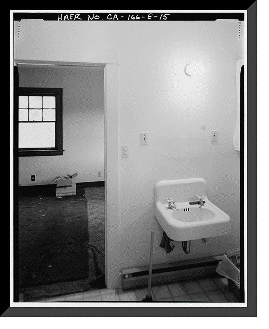 15, Print, Lake Mono Framed vicinity, x System, 21-7/8" Rush Historic CA 17-7/8" - June Cottage, Creek Clubhouse Hydroelectric County, Creek, Rush