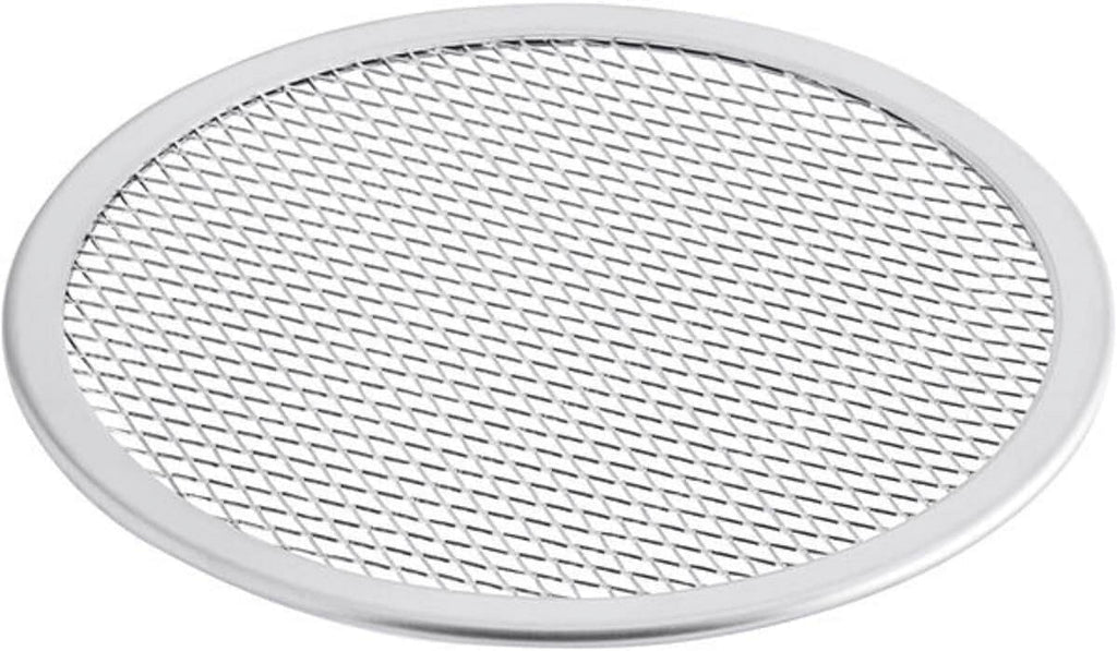 Tray Pan TrueCraftware- Screen 2 Seamless Pizzeria Round Screen Rim- Round Pizza Baking Pizza Kitchen of Pizza Bakeware Baking for Aluminum & 19” Restaurants Tray Set Home