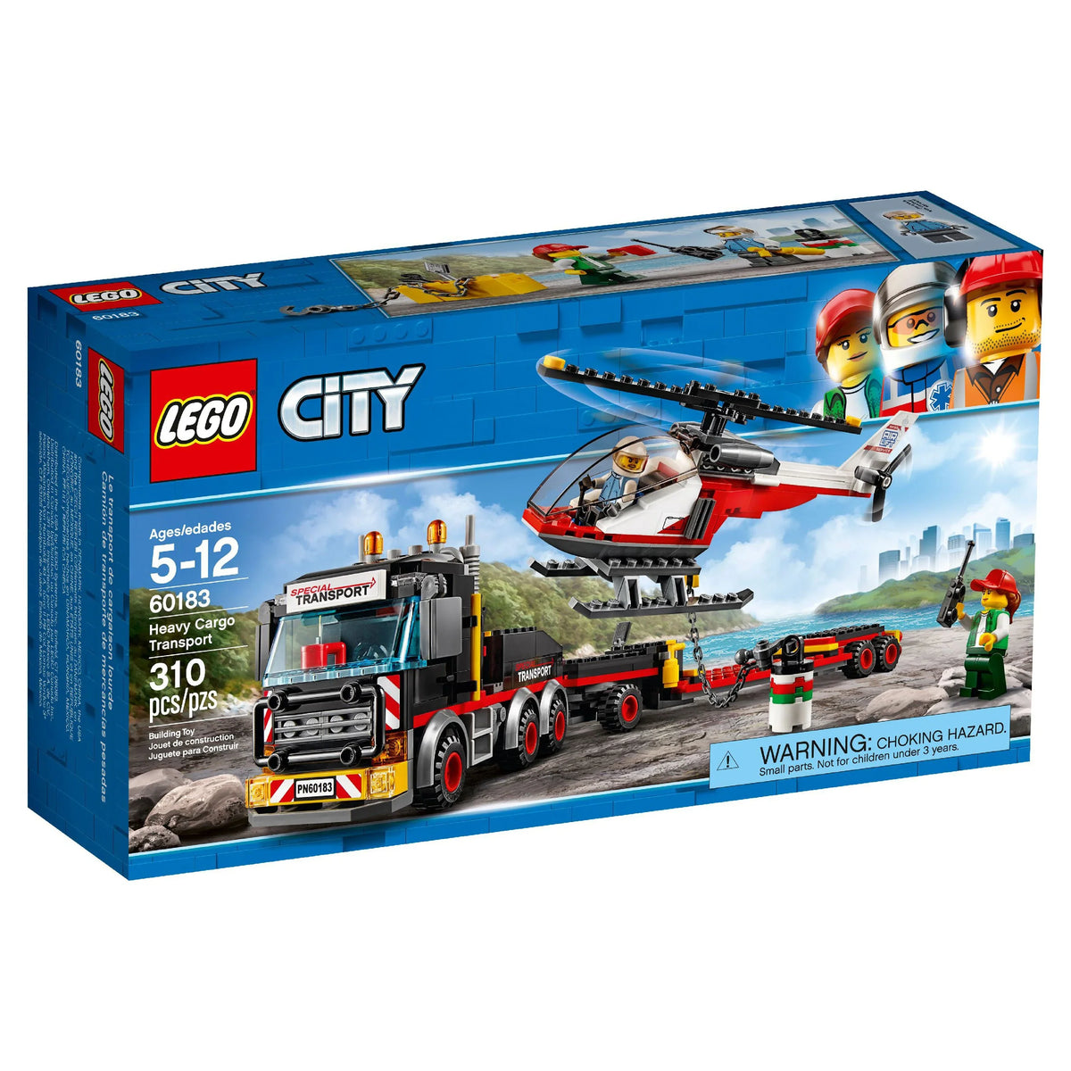 Building Truck Transport Heavy Toy Kit City 60183 Cargo Lego