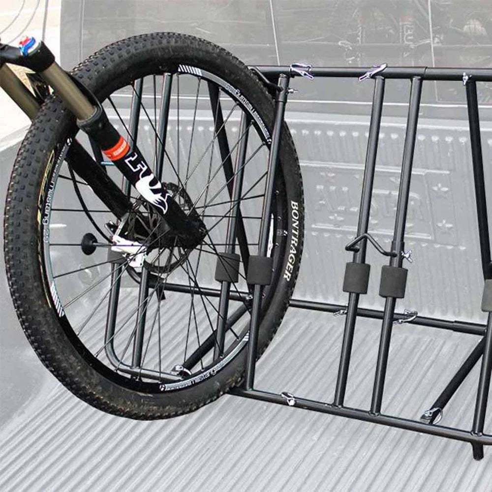 '- 4-Bike Rack Ramps Titan Truck Bike Bed
