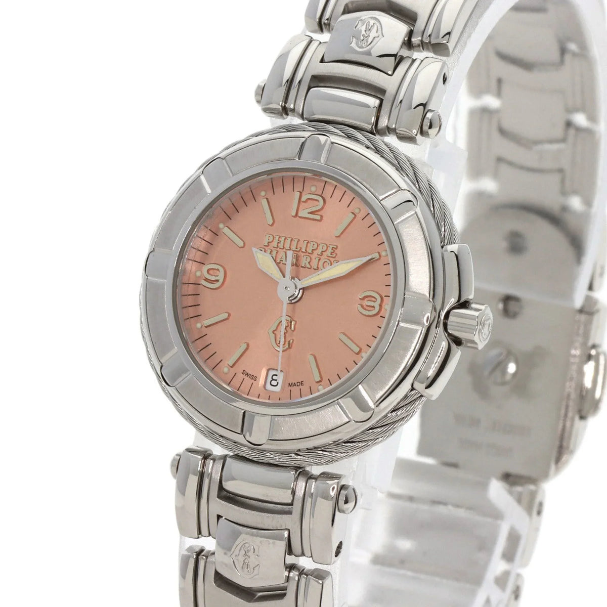 Ladies CHARRIOL Steel/SS Celtic PHILIPPE Stainless Watch (Good) Philippe Charriol 53.97.2617 Pre-Owned