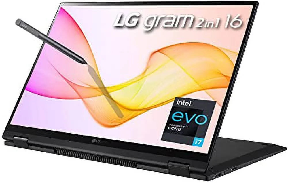 Pen, IPS 6, | Stylus 2in1 Wi-Fi 21 i7-1165G7, Hr Fingerprint, LG WQXGA SSD) (2560 Battery gram 512GB Laptop, Ultra-Light (16GB RAM 16:10 Touch Thunderbolt PCIe Display, Evo 1600) Webcam x Life, 4, 16"
