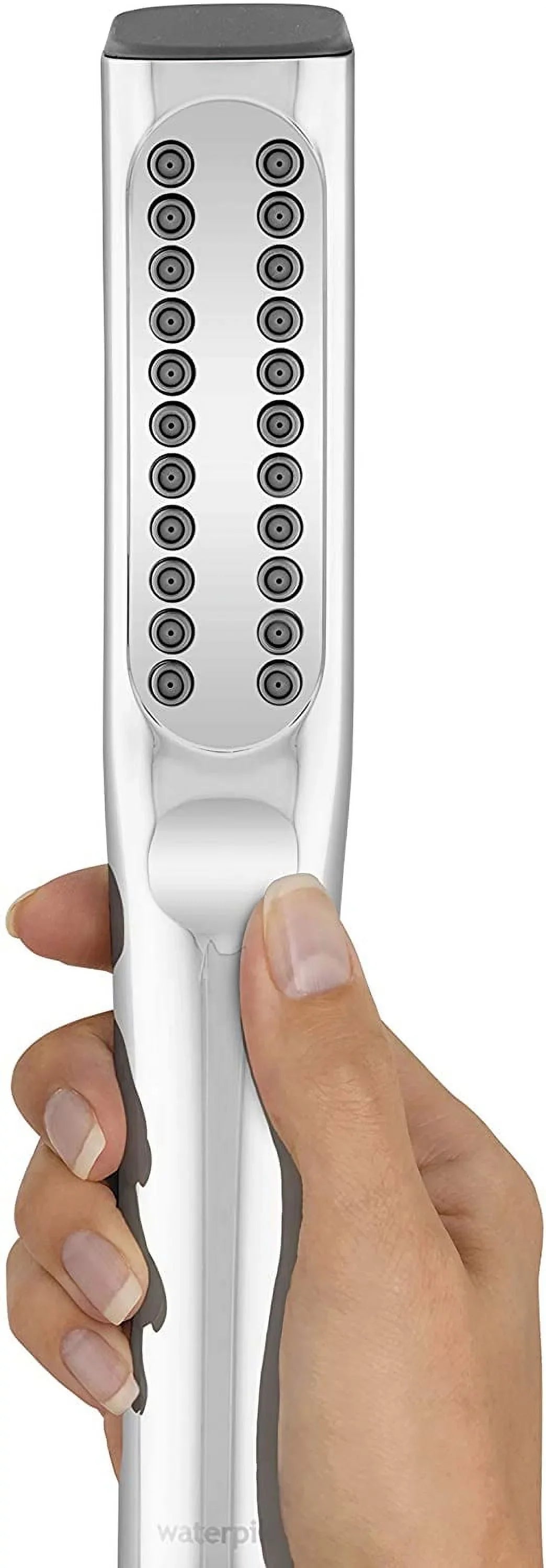 PowerWand Shower Spa PowerPulse Chrome, Combo Waterpik with Massage, XIB-633E-SBX-183ME