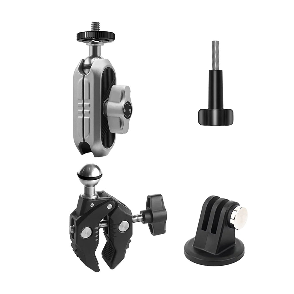 Compatible Camera Mount AKASO DJI Clamp Handlebar ammoon Adapter Mounts Mount