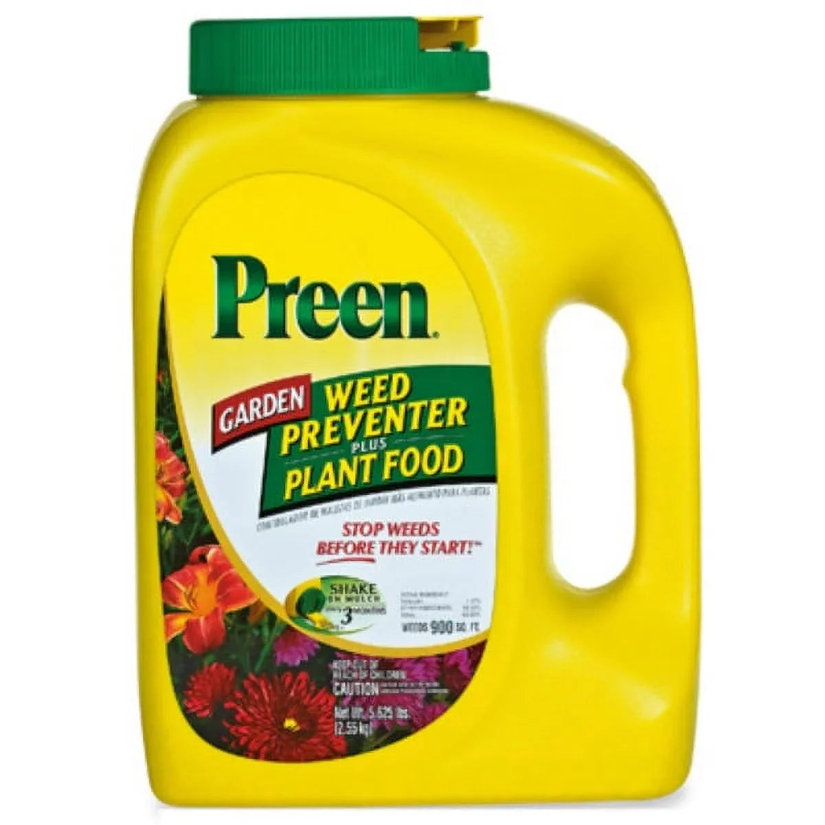 Covers Preventer 5.625 Garden Each Plus Weed Preen SqFt, Food, Plant 21-63902 900 Lb,