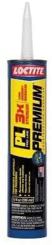 Tubes Adhesive PL Polyurethane 10 12 Premium Construction LOCTITE Adhesive Pack OZ of