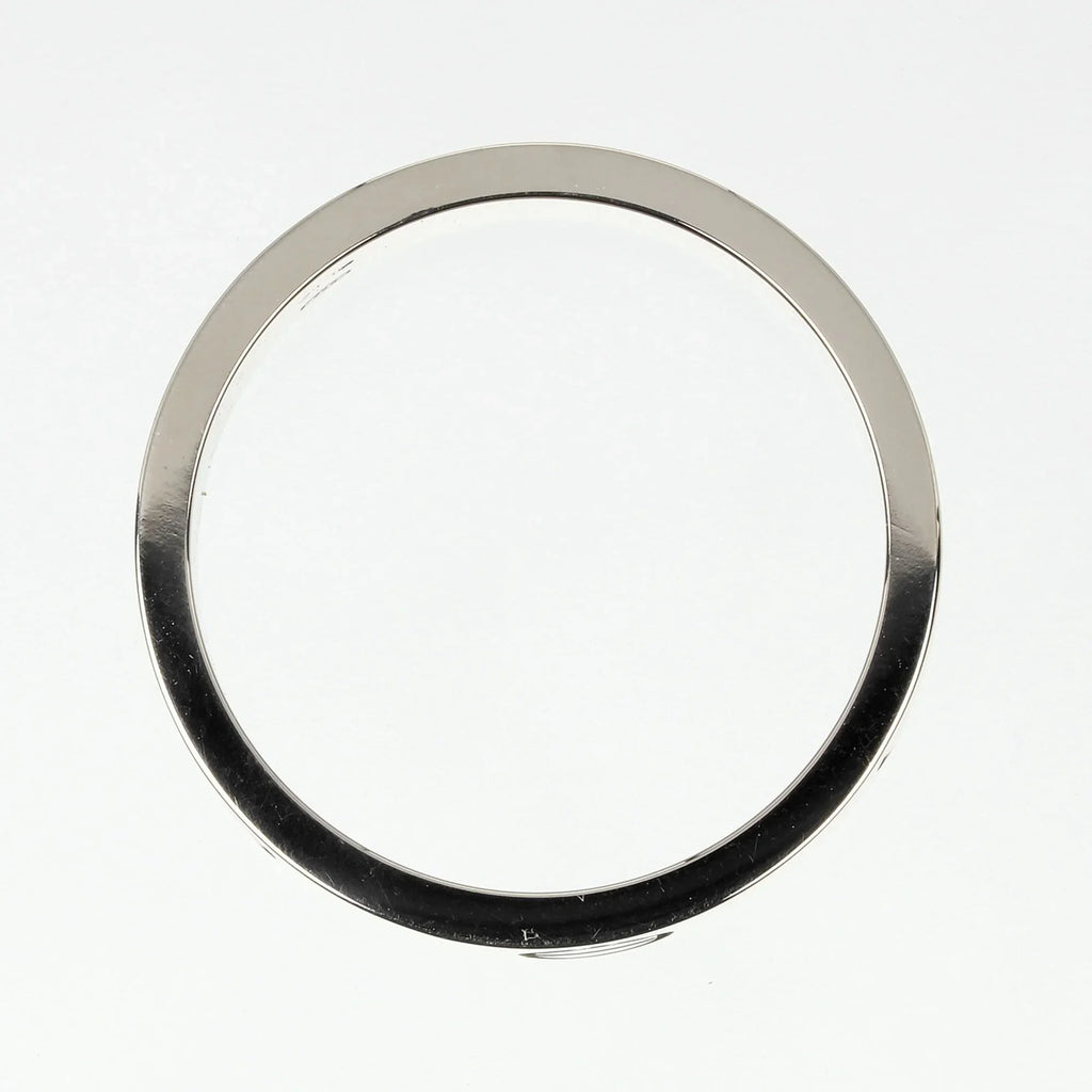 7.9g Approx. (Good) K18 Gold 15 White Pre-Owned Ring Love I122924022 CARTIER No. WG Cartier