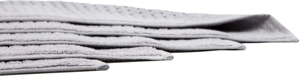 For Pack Grey X Bath Mat Towel Inches 4-100% Cotton Cotton 4 Bath Bathroom Of 34 Turkish Towel - Absorbent Mat Feet Set Set Washable 18 Reversible Floor