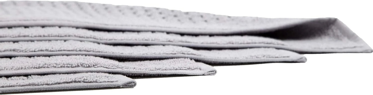 For Pack Grey X Bath Mat Towel Inches 4-100% Cotton Cotton 4 Bath Bathroom Of 34 Turkish Towel - Absorbent Mat Feet Set Set Washable 18 Reversible Floor