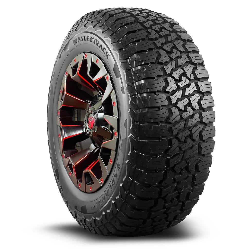 Only) BADLANDS Light Ply Terrain AT Tire Mastertrack 124S LT265/70R18 SUV 265/70/18(Tire All 10 Truck E