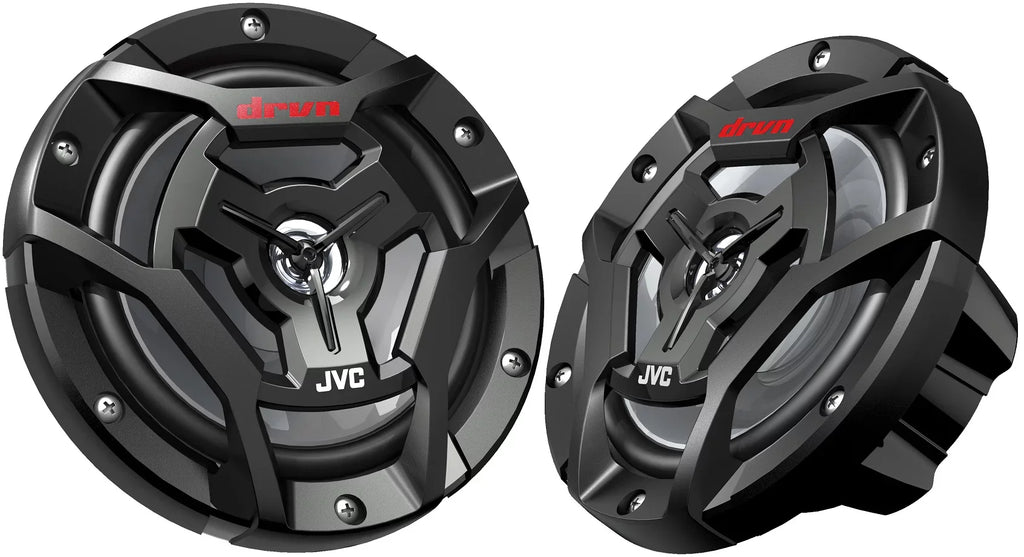 JVC for 1000/900S/Turbo 6.5" 2014-2017 Amp Speakers+Pods+2-Ch RZR Polaris