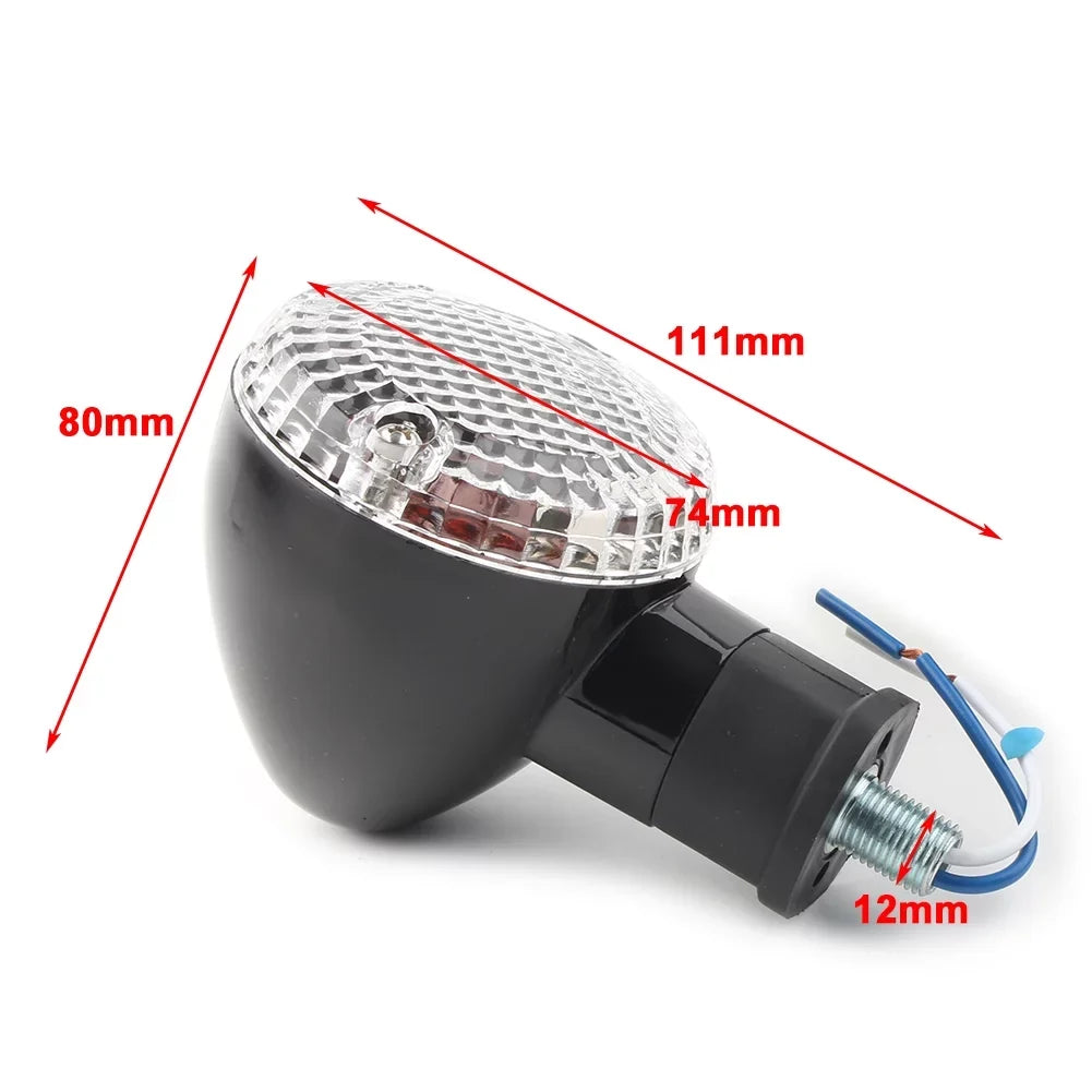 Clear Light Lamp 1Pair 2014 2015 For 2017 Amber Indicator Motorbike Cover Turn ZS Signal Blinker XVS950 Yamaha w/ 2018 2016 Bolt