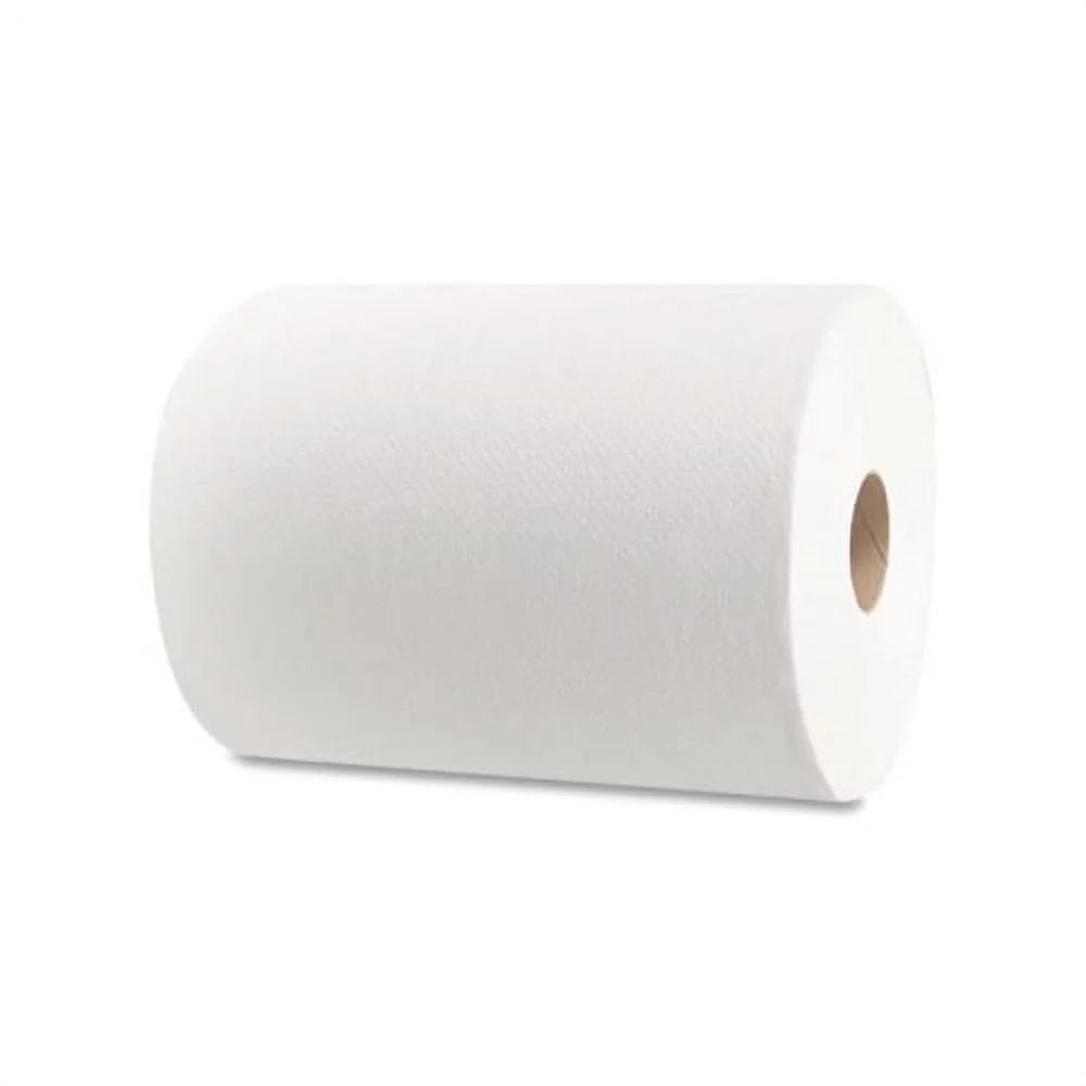 10" MORCON TISSUE 10 Towels Roll 6 x 1-Ply, Rolls/Carton White, Inch 800 ft,