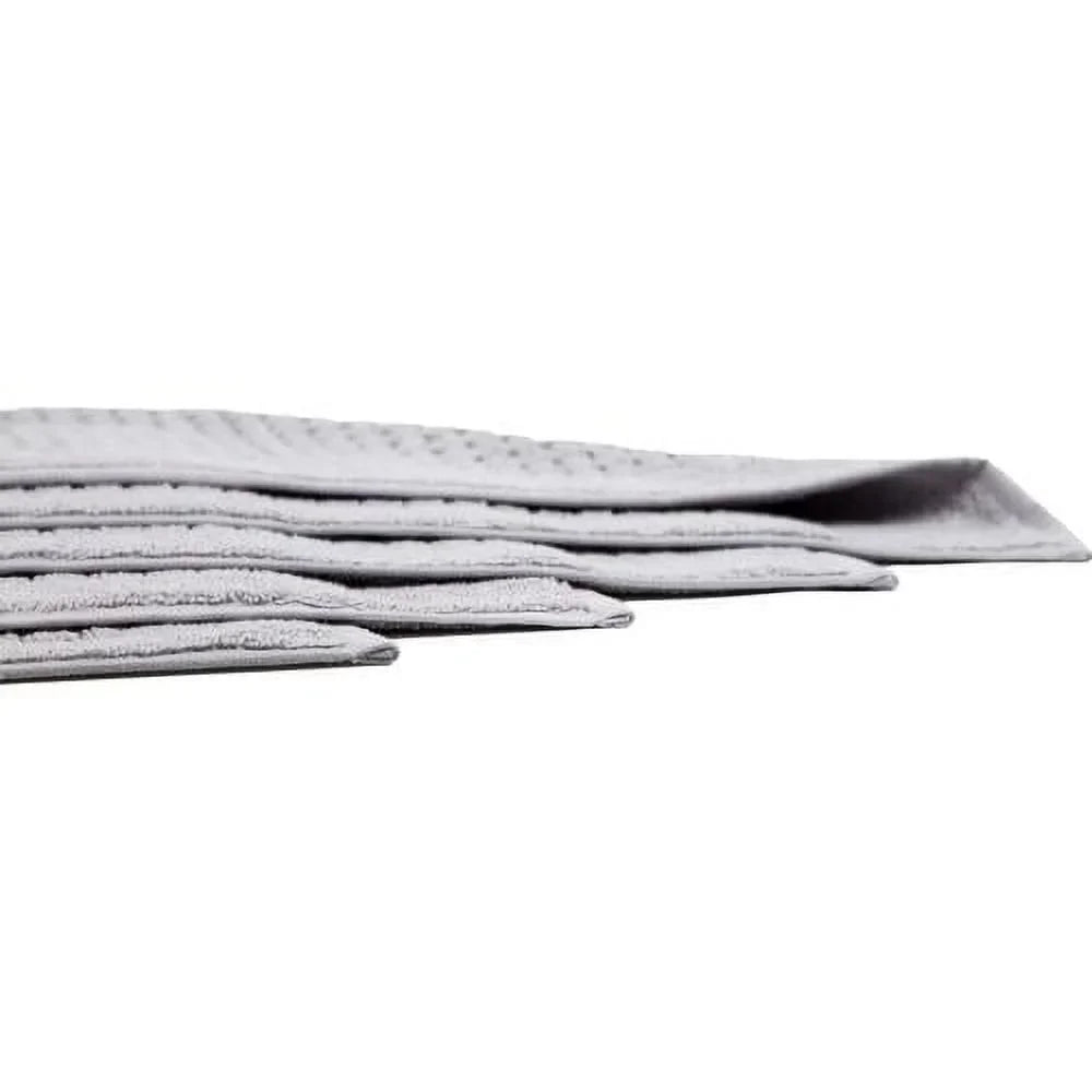 For Pack Grey X Bath Mat Towel Inches 4-100% Cotton Cotton 4 Bath Bathroom Of 34 Turkish Towel - Absorbent Mat Feet Set Set Washable 18 Reversible Floor