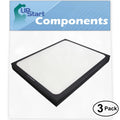 with Air 200 Replacement Blueair Compatible 300 & Filter for Blueair 3-Pack Purifier Air - Filter 250E