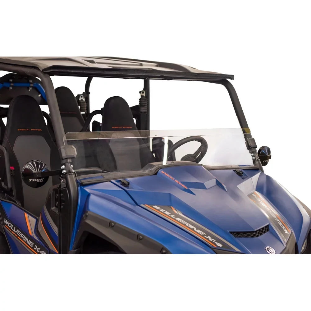 XT-R Tusk Scratch Yamaha 2020 Windshield Removable - For Wolverine Half Clear X4 Resistant