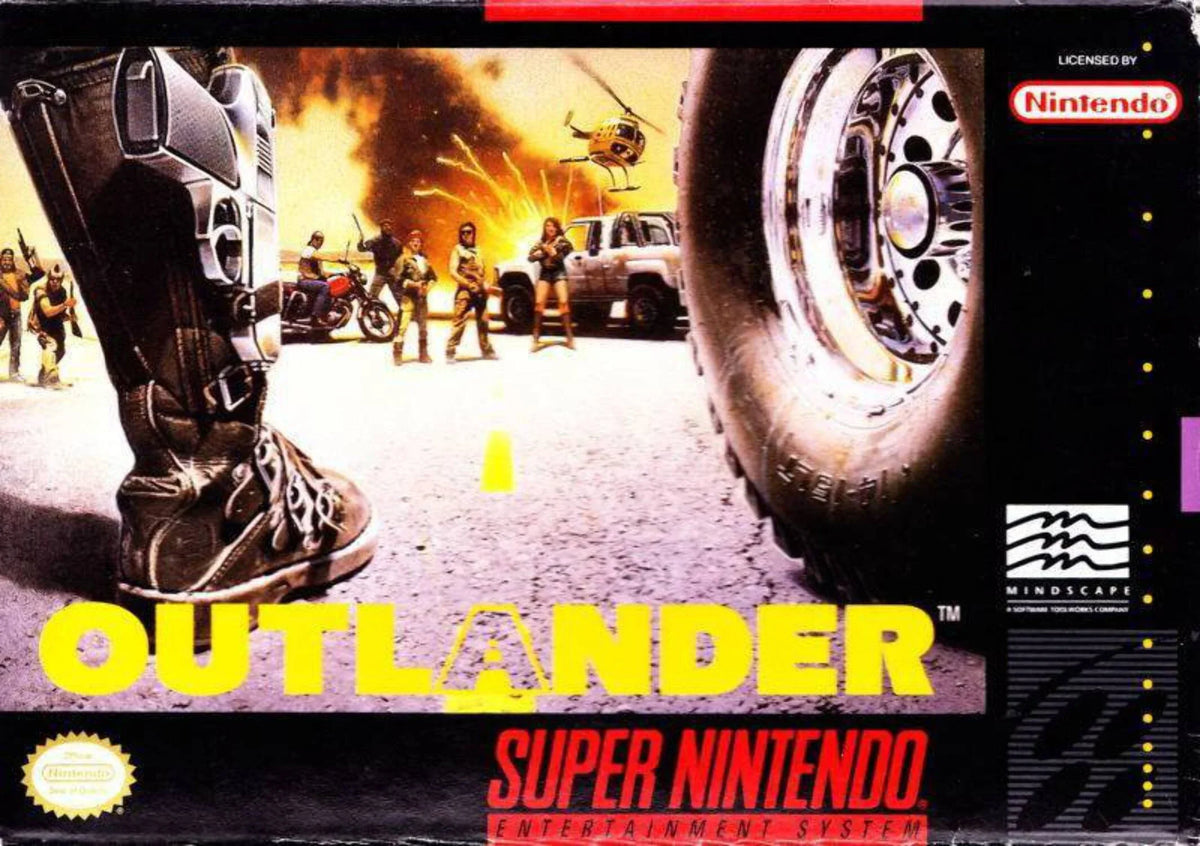 SNES - 1993 Cartridge Super Ent. - System Nintendo OutlAnder NTSC/PAL