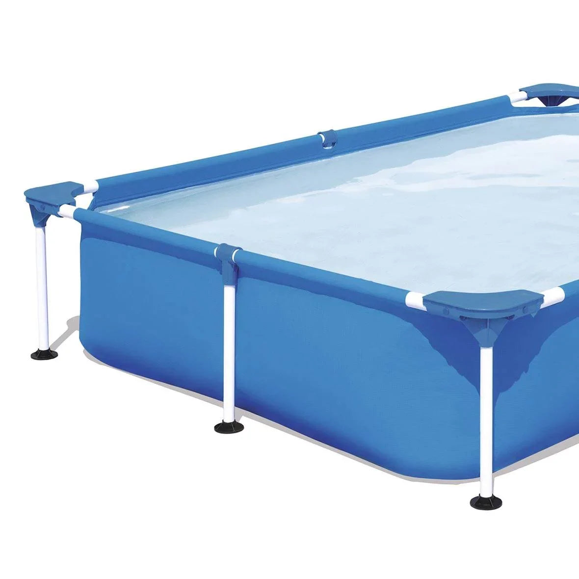 Bestway Kids Ground 1.4 x Above Rectangular 4.9 Pro Steel 7.25 x Metal Frame ft Swimming Pool,