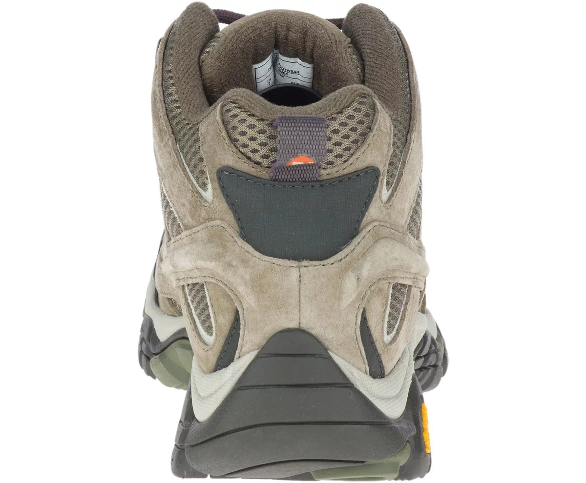 Wide Ventilator Moab Women's Merrell Hiking 9 Mid Shoes, Olive, 2 dimension