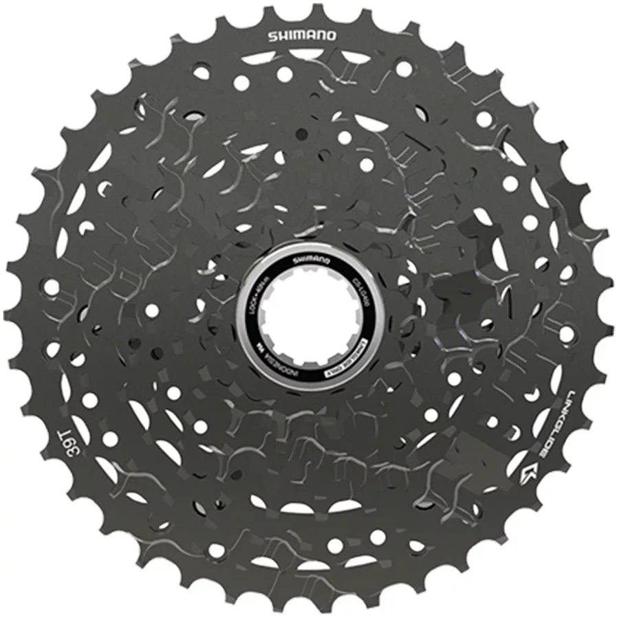 Shimano - CS-LG400-10 Black 10-Speed, 11-39t, CUES LINKGLIDE, Cassette