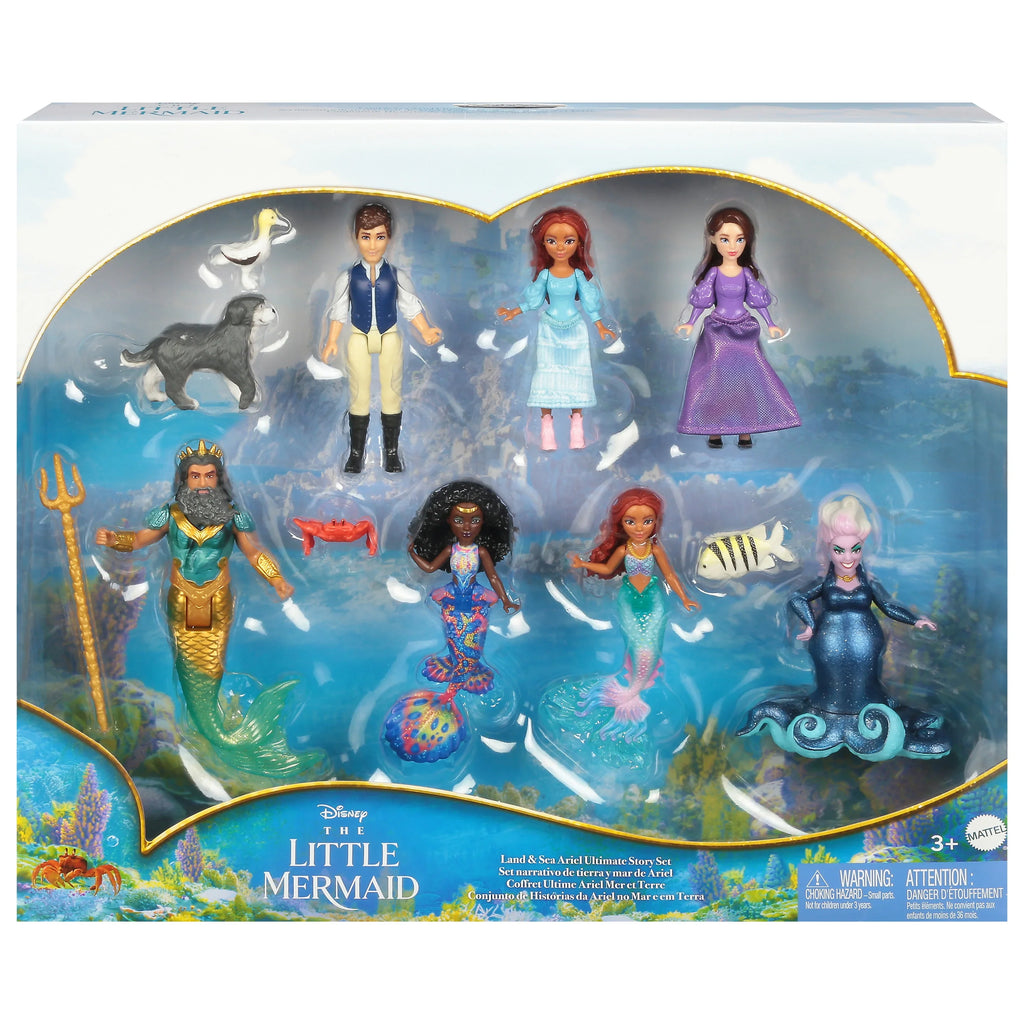 Sea & Box Ariel Disney Land Doll Ultimate With The New Mermaid Story Little Set