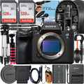 '+ Tripod a7S Bundle Card Pack Accessory Backpack III 128GB Memory Camera ZeeTech + 2 + + Mirrorless