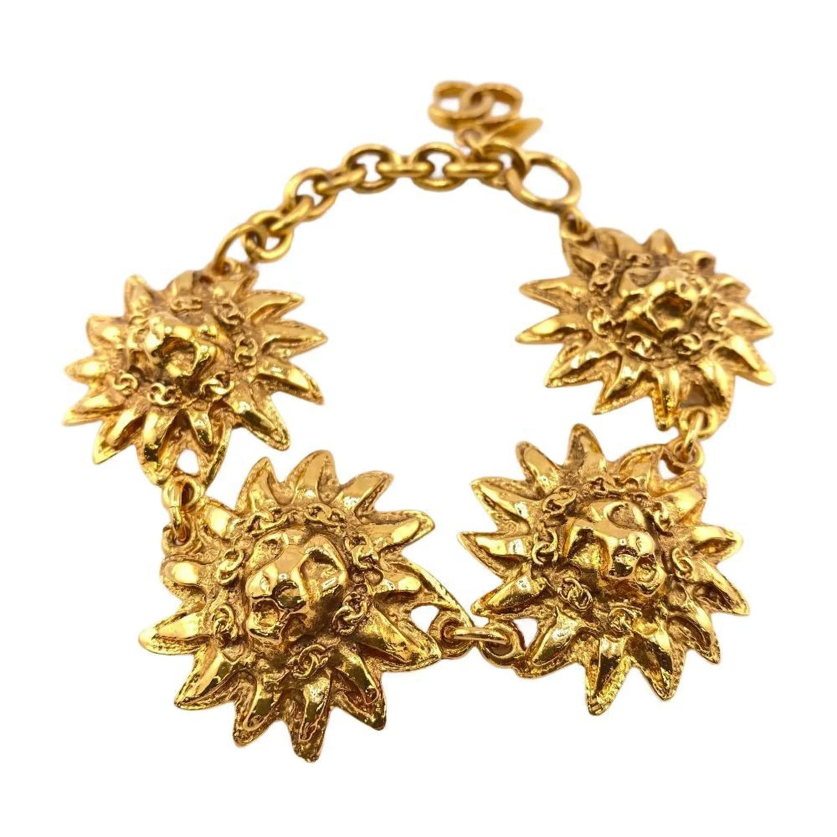 Pre-Owned (Good) Women's Gold Bracelet Z0004923 Lion