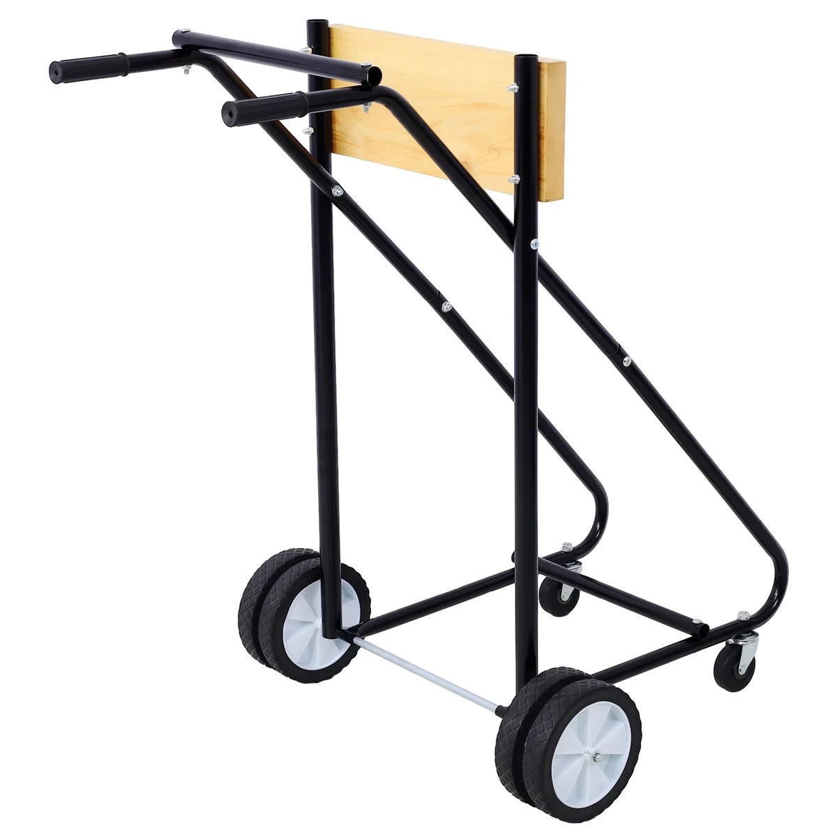 Boat Outboard Steel Easy Stand, with Wheels Capacity, and Mobility 315lbs Garage for Storage Perfect for Maintenance Motor -