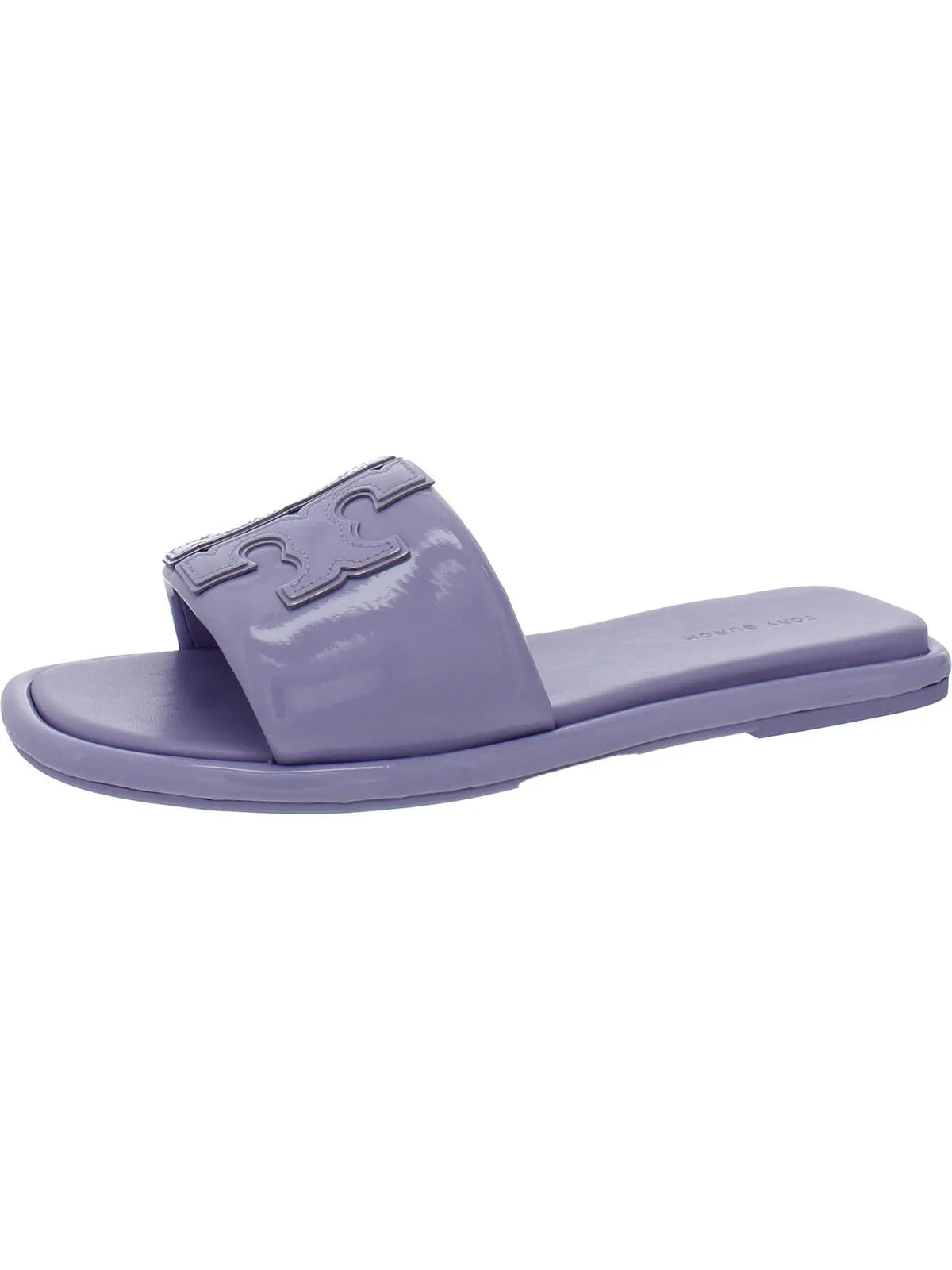 Sport Sandals Flat Double Burch Slide T Slides Leather Womens Tory