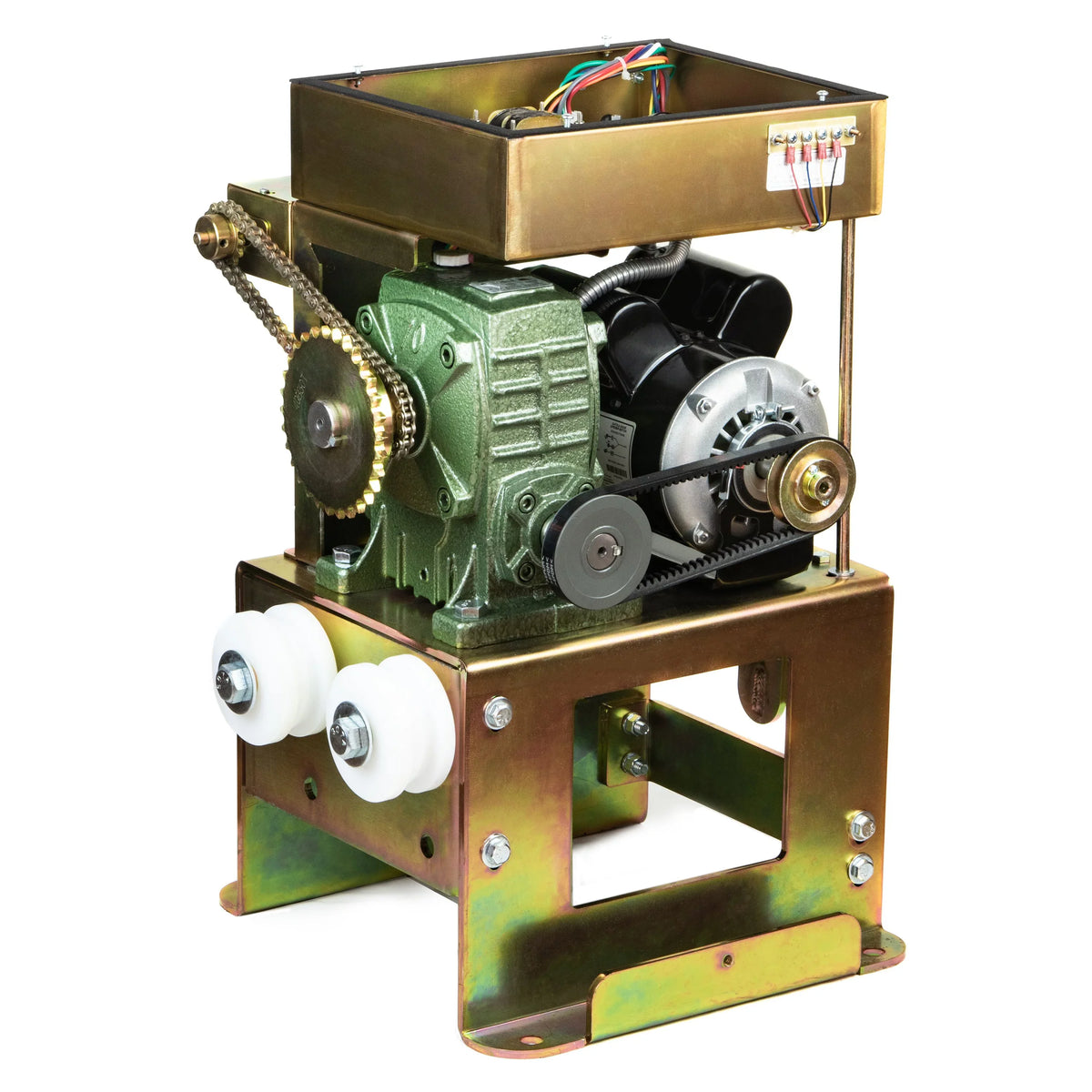 1-HP to Fail-Secure DM Gate 2000 50' lbs Capacity & Open) Eagle 3500 APT (Crank Operator Slide Dual