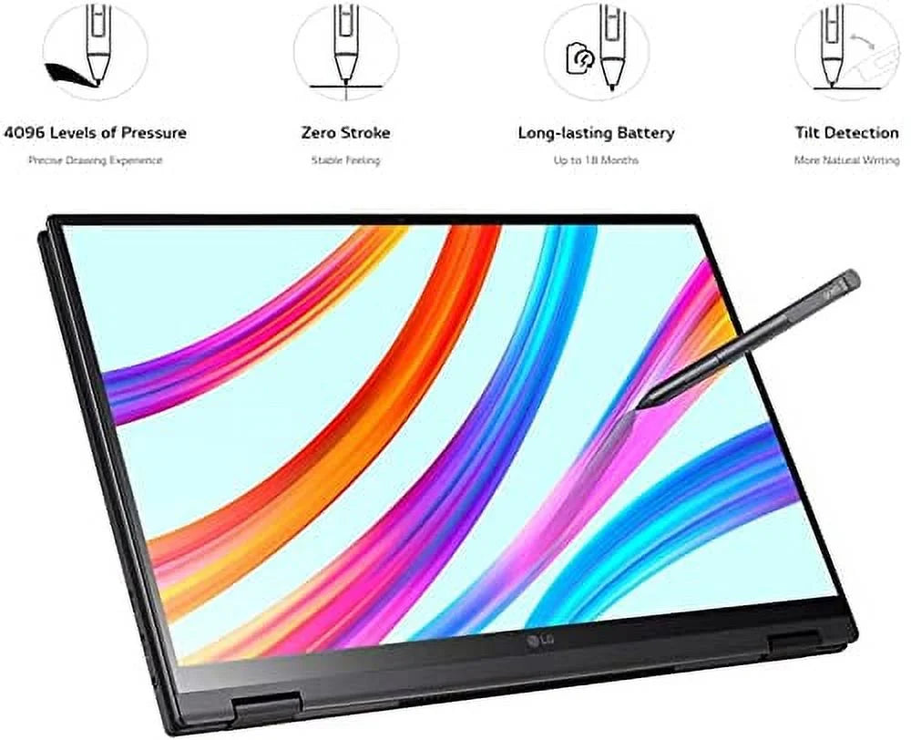 Pen, IPS 6, | Stylus 2in1 Wi-Fi 21 i7-1165G7, Hr Fingerprint, LG WQXGA SSD) (2560 Battery gram 512GB Laptop, Ultra-Light (16GB RAM 16:10 Touch Thunderbolt PCIe Display, Evo 1600) Webcam x Life, 4, 16"