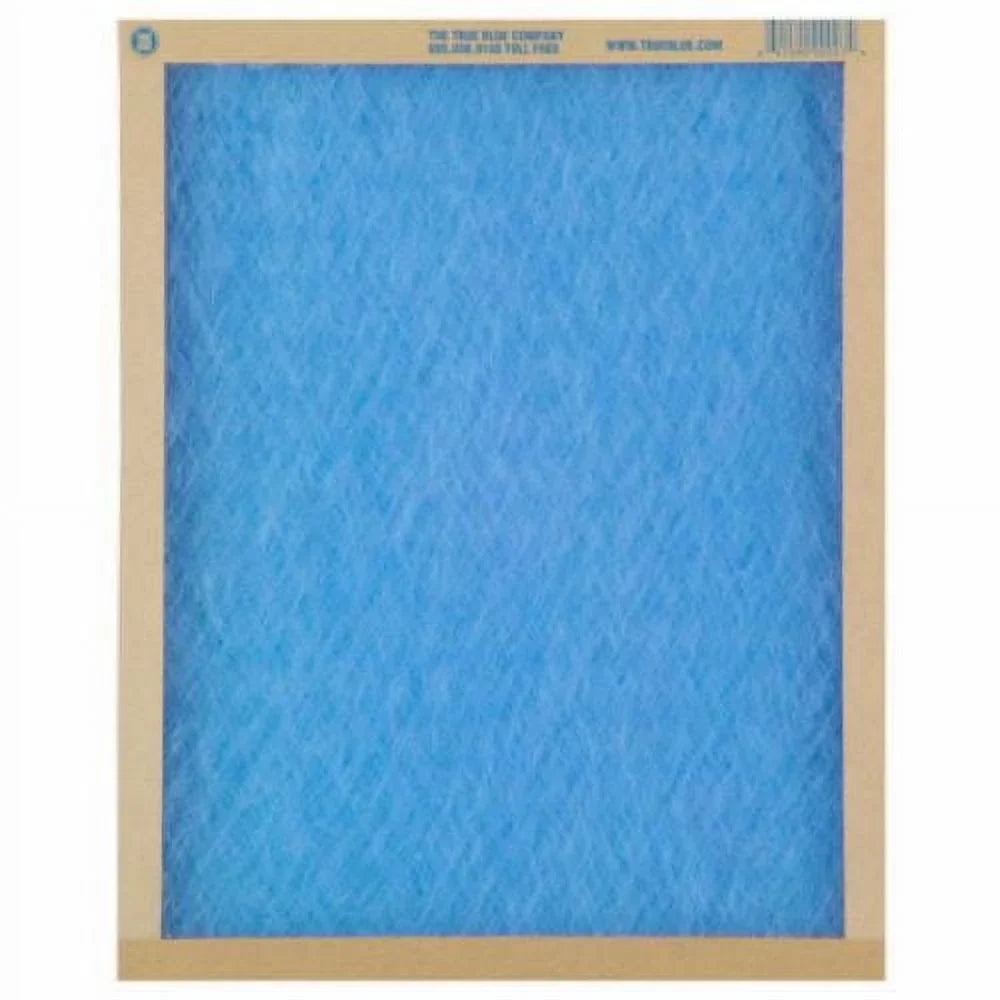 '- Disposable x 1" 2 Blue Quantity Spun 12 20" Flat x True 120201 Fiberglass of Panel Air Filter Furnace MERV 20"