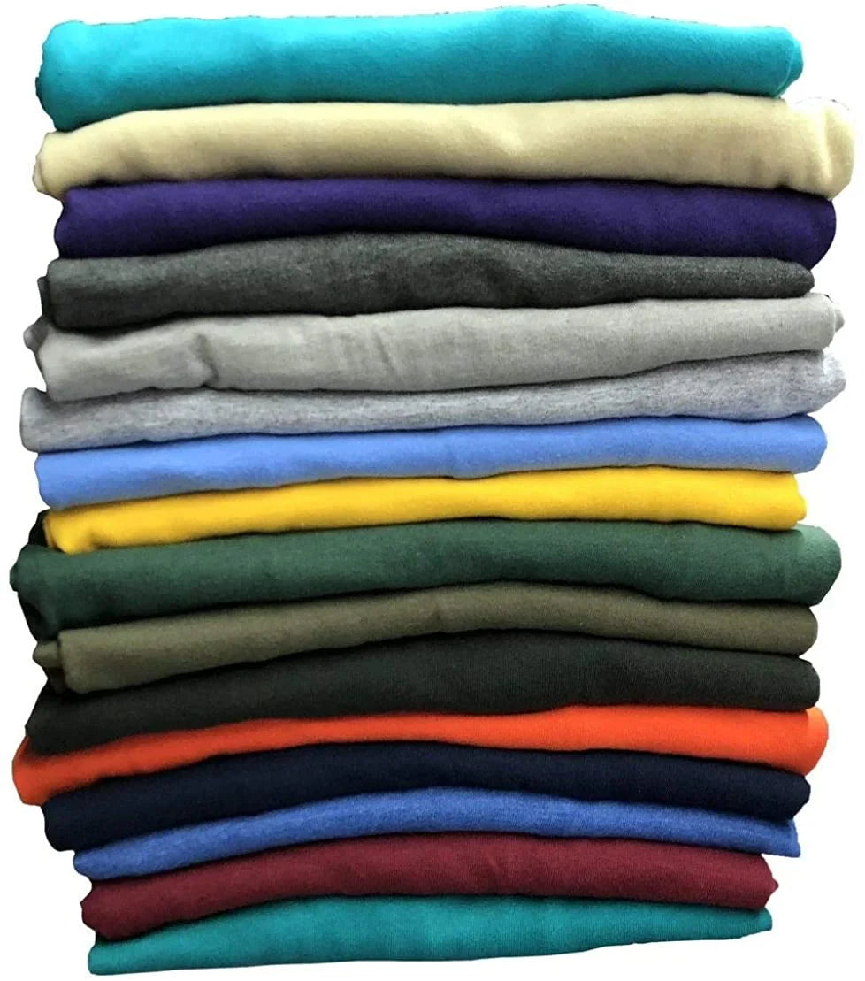 Pack Tee Cotton of Sleeve Shirts Pack Small) (60 Tshirts Assorted Mens Tshirts, Wholesale Mens Bulk A, 60 Crew Pack