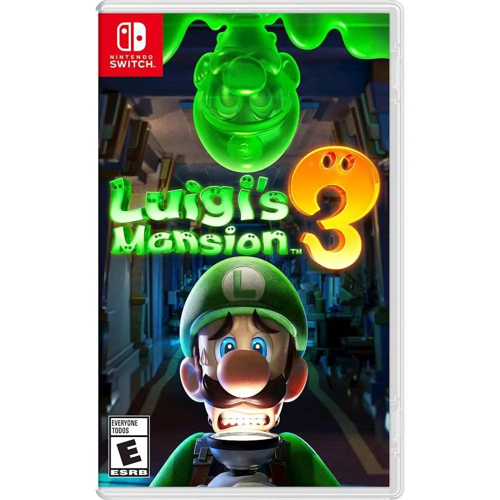 2020 New Protector Mansion Horizons NS New Edition Luigi's Bundle and 2020 Screen Limited Console! Game Animal - Disc 3 Tempered Glass with NS New Mytrix Switch Nintendo Crossing: