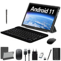 Wifi with Tablet 10" Octa 64GB Ram Cellular Rom Android Gps 11 Bluetooth Tablet Core Arm Keyboard 4GB