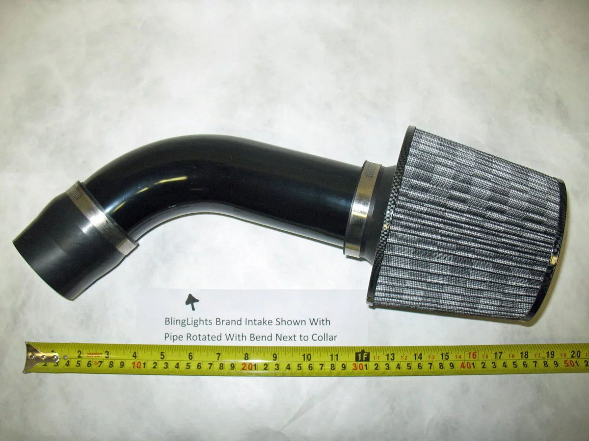 2.75" Short Carbon 2.75inch 2.75in Air Performance Fiber Pattern Intake 70mm