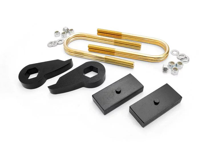 Kit / Country Suspension 4WD Lift Bar Blocks Torsion | 1997-2003 Leveling N3 Rough 47430 F150 | 2.5" | Shocks (fits)