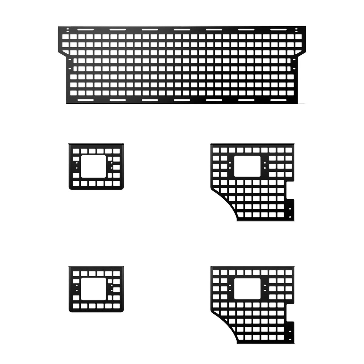 195122 F150 Fits Putco Fits F-150 Molle F150 Panel SUPERCREW, select: 15-21 2016-2018 2019