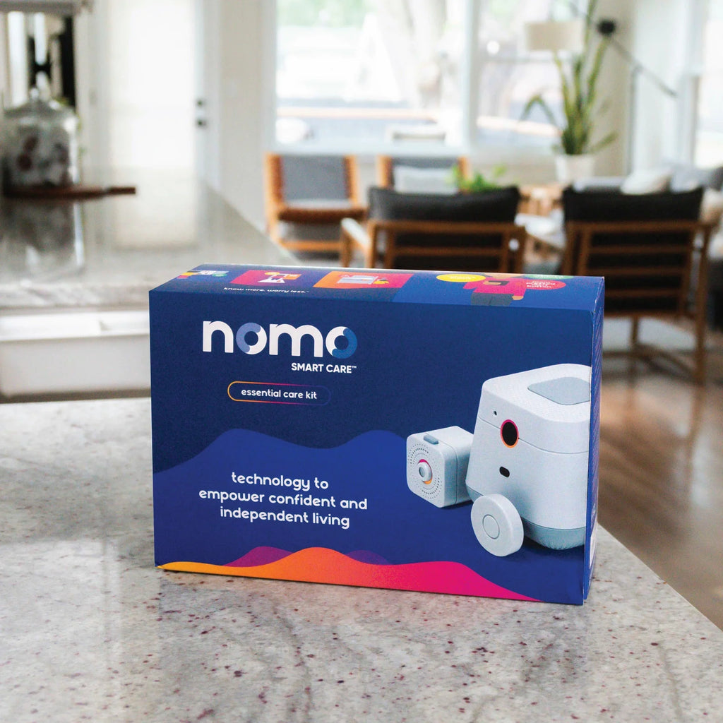 Connected – Nomo Dispatch Kit Essential Secure 24/7 Care™ Caregiving Alerts, Automatic Monitoring, Care Support, Smart 911
